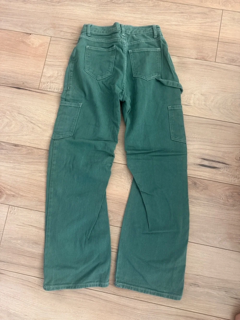 LIONESS Deep Green Cargo Utility Pants XS - Picture 2 of 2